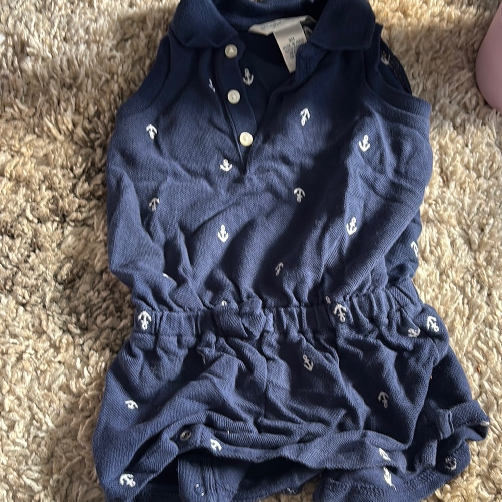Ralph Lauren Anchor Baby Romper - 9 months